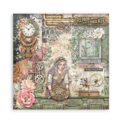 Stamperia Paper Pad Small Single Face – Gardens of Time