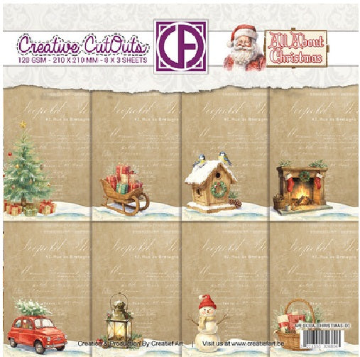 Creative Cutouts All About Christmas 01