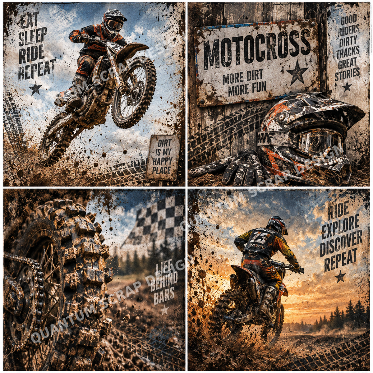Quantum Scrap Design Motocross