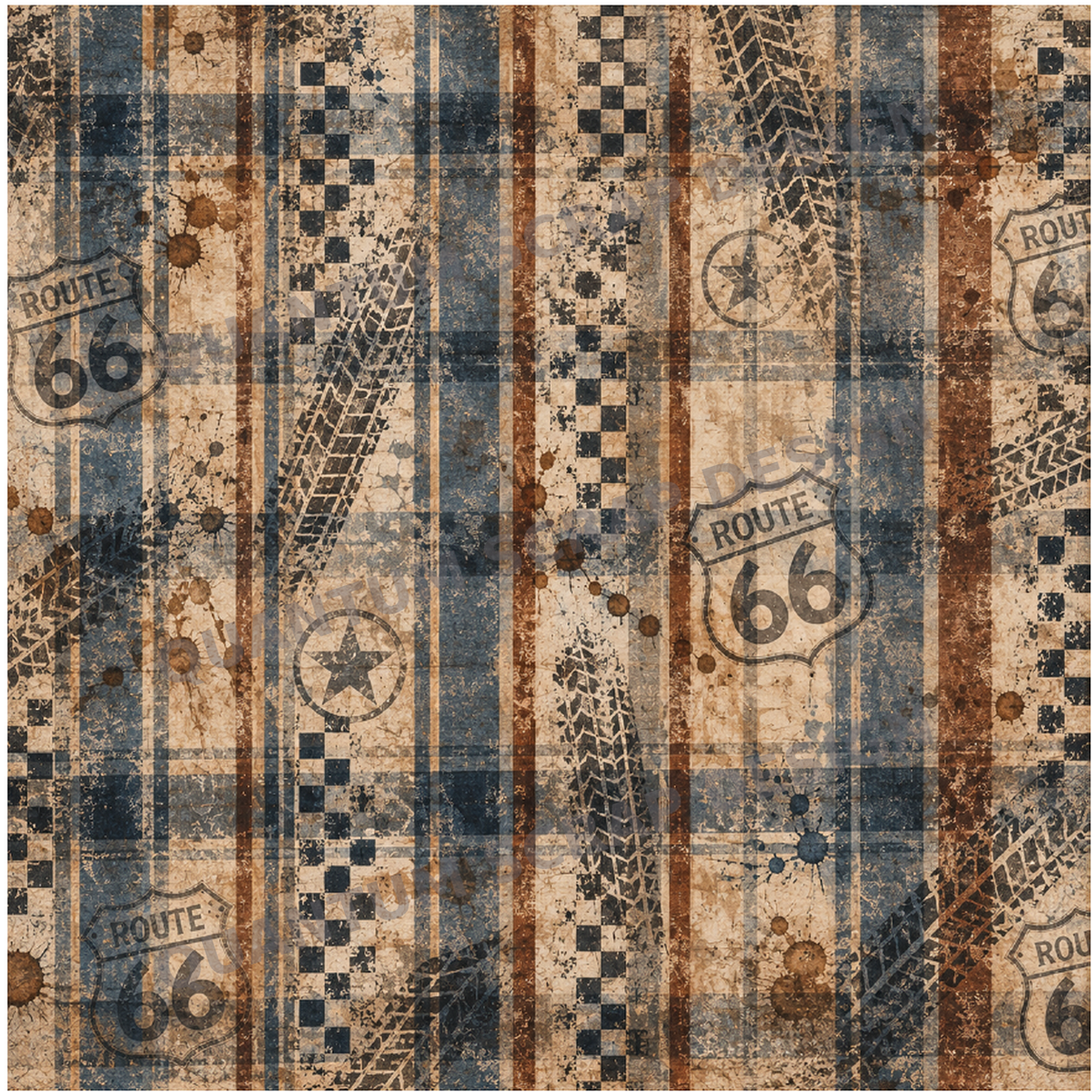 Quantum Scrap Design Vintage herre og biler