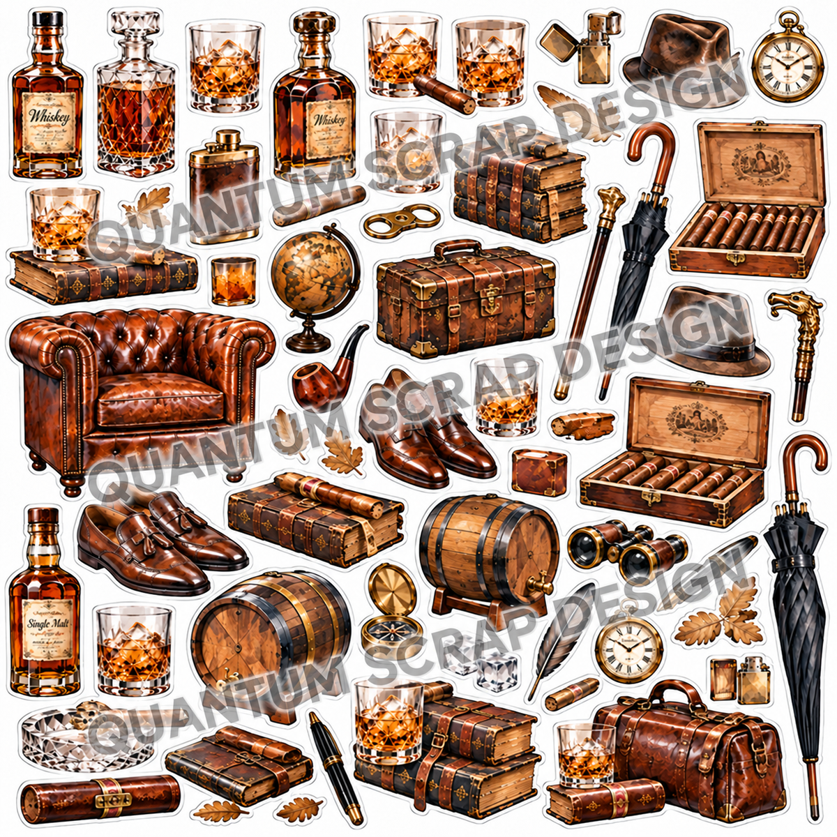 Quantum Scrap Design Whiskey