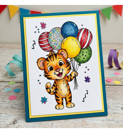 Studio Light Clear Stamps Wild Party - Tiger Essentials nr. 949