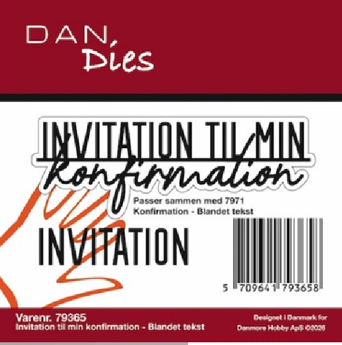 Dan dies Invitation