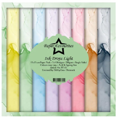 Paper Favourites Ink drops light