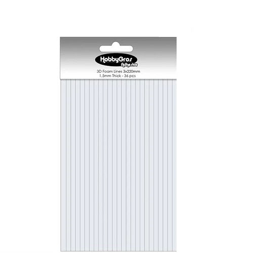 3D foam lines 1,5 mm