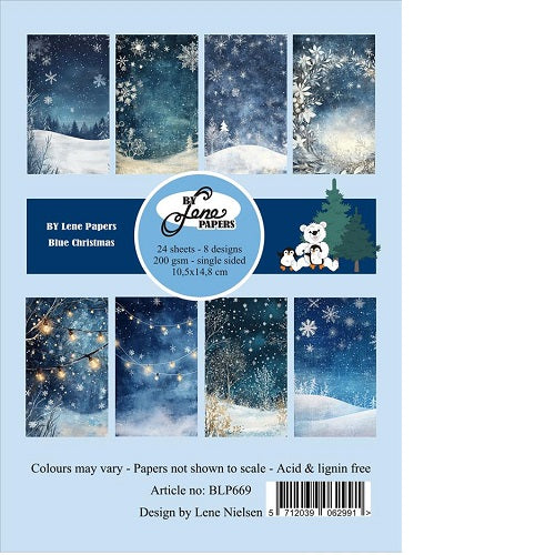 By Lene Blue christmas