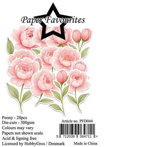 Paper favourites Peony