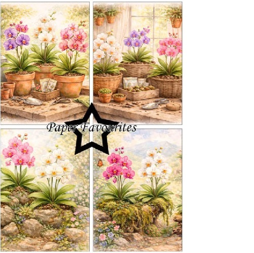 Paper favourites Orchidea