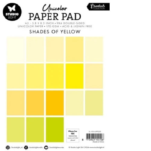 Studio Light Shades of yellow