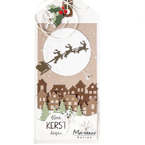 Marianne Design Santa & sleigh