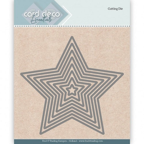 Card deco Stjerne