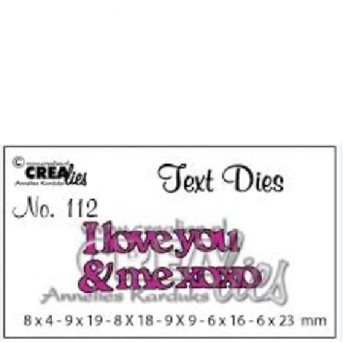 Crealies I love you