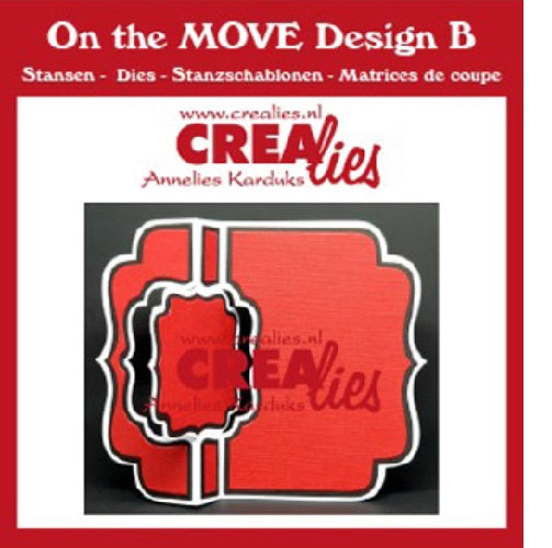 Crealies Move design B
