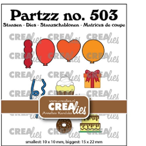 Crealies mini birthday