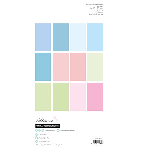 Pastel cardstock