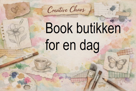 Book butikken til en krea dag med veninderne! 🌸✂️