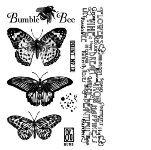 Crafty individuals Butterflies and bees