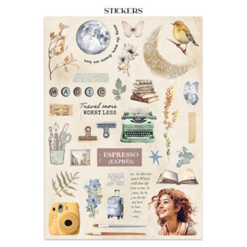 Stamperia Junk journal hæfte - Secret Diary