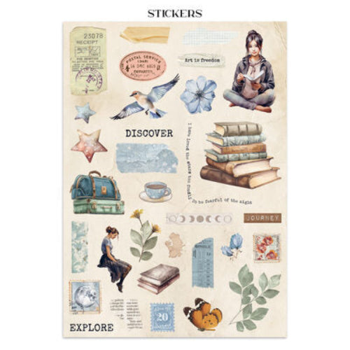 Stamperia Junk journal hæfte - Secret Diary