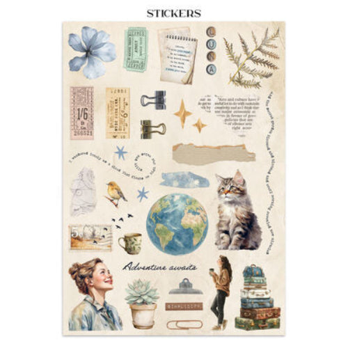 Stamperia Junk journal hæfte - Secret Diary