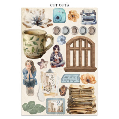 Stamperia Junk journal hæfte - Secret Diary