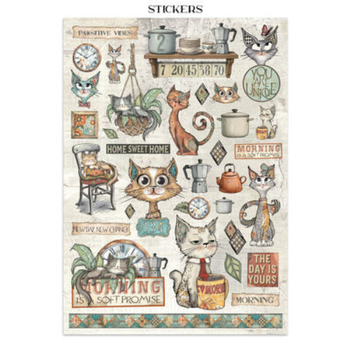 Stamperia Junk journal hæfte - Furry Friends