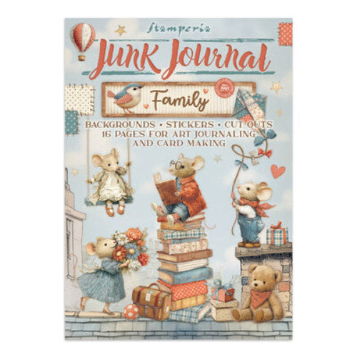 Stamperia Junk journal hæfte - Family