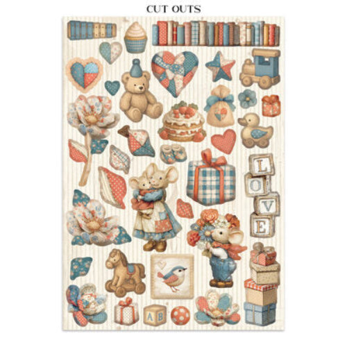 Stamperia Junk journal hæfte - Family