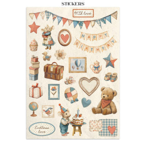 Stamperia Junk journal hæfte - Family