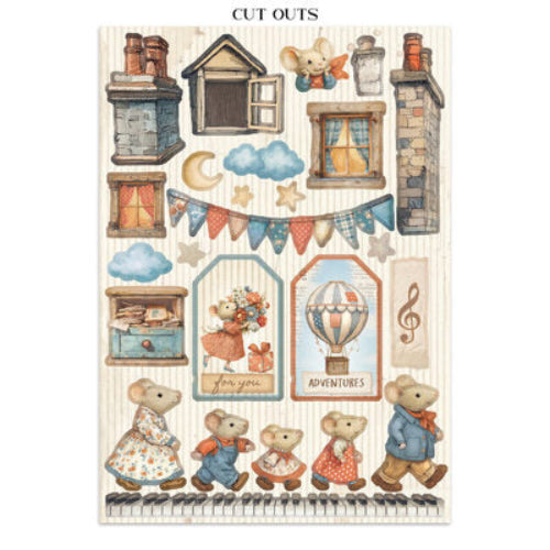 Stamperia Junk journal hæfte - Family