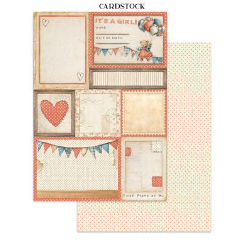 Stamperia Junk journal hæfte - Baby