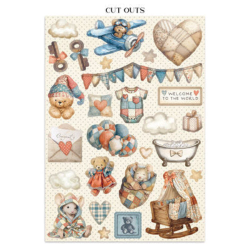 Stamperia Junk journal hæfte - Baby