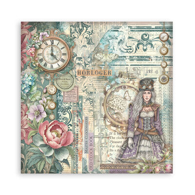 Stamperia Paper Pad – Gardens of Time