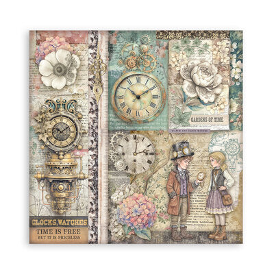 Stamperia Paper Pad – Gardens of Time