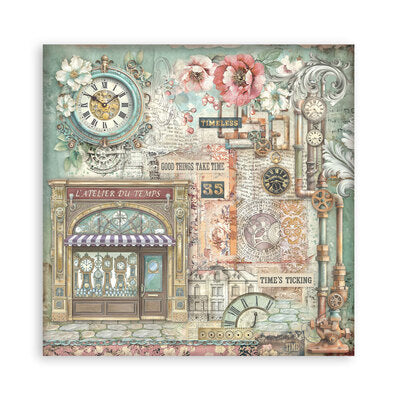 Stamperia Paper Pad – Gardens of Time