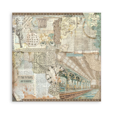 Stamperia Paper Pad – Gardens of Time