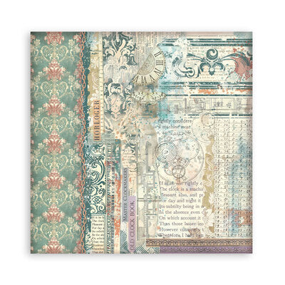 Stamperia Paper Pad – Gardens of Time