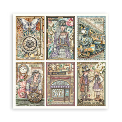 Stamperia Paper Pad – Gardens of Time
