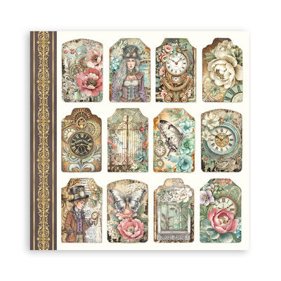 Stamperia Paper Pad – Gardens of Time