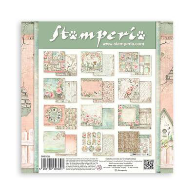 Stamperia Paper Pad Small - House of Roses