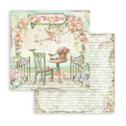 Stamperia Paper Pad Small - House of Roses