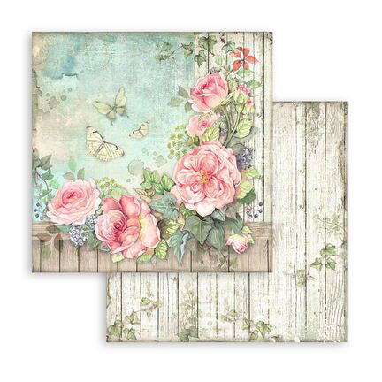 Stamperia Paper Pad Small - House of Roses