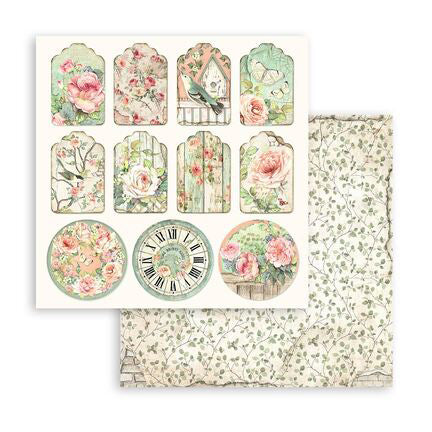 Stamperia Paper Pad Small - House of Roses