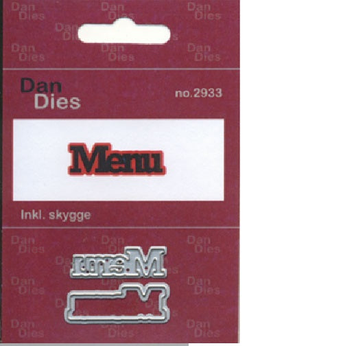 Dan dies Menu med skygge