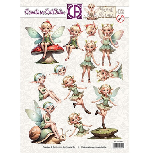 Creative Cutouts Forest fairies 02