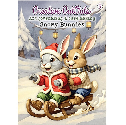 Creative Cutouts Snowy Bunnies 5