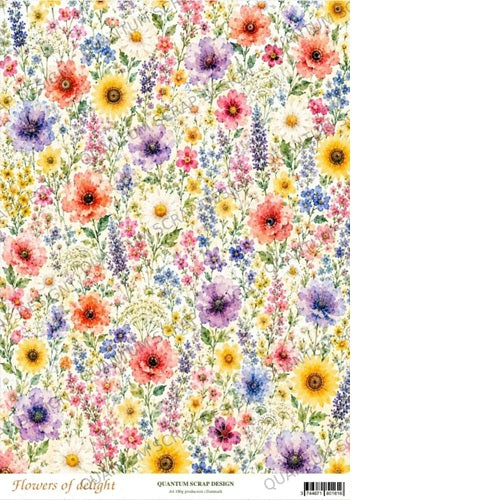 Quantum Scrap Design Flowers of Delight