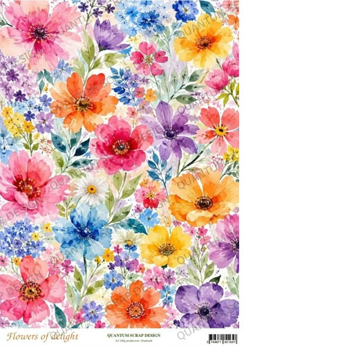Quantum Scrap Design Flowers of Delight