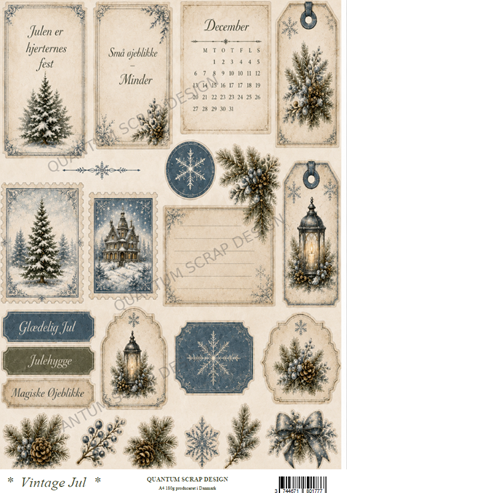 Quantum Scrap Design Vintage Jul – Tags & Labels 2