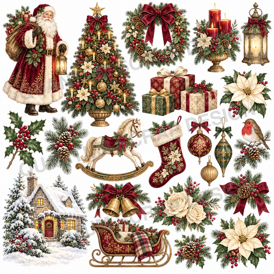 Quantum Scrap Design Klassisk jul